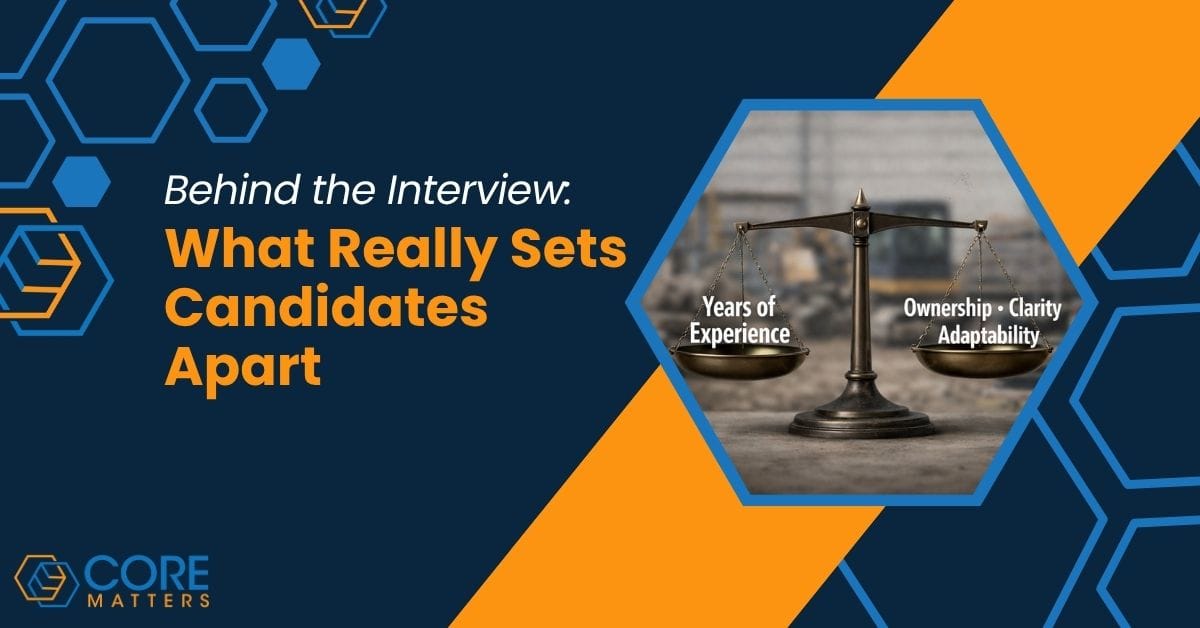 Behind the Interview: What Really Sets Candidates Apart